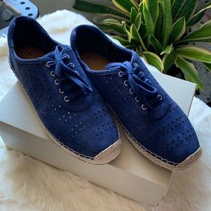 Mark Fisher LTD dark blue suede (Carrol) - Size 9.5 M women